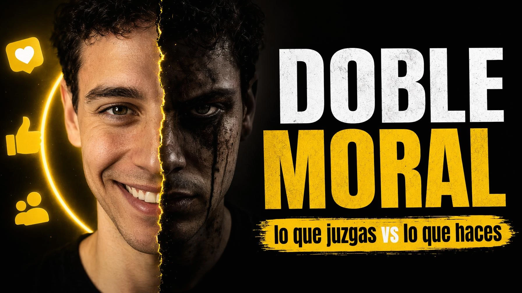 Doble moral: lo que juzgas vs lo que haces